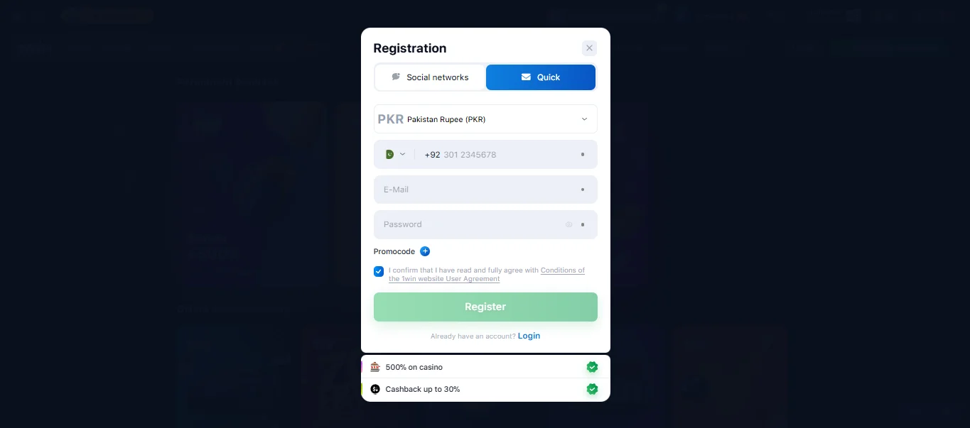 1win promo codes