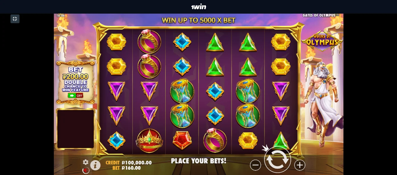 Gates of Olympus at 1win